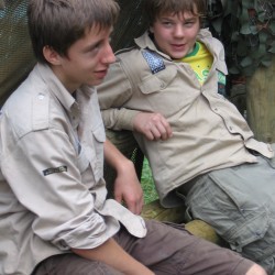 fotos kamp 2009-2010 jong-givers 122 - Scouts en Gidsen Zaventem 